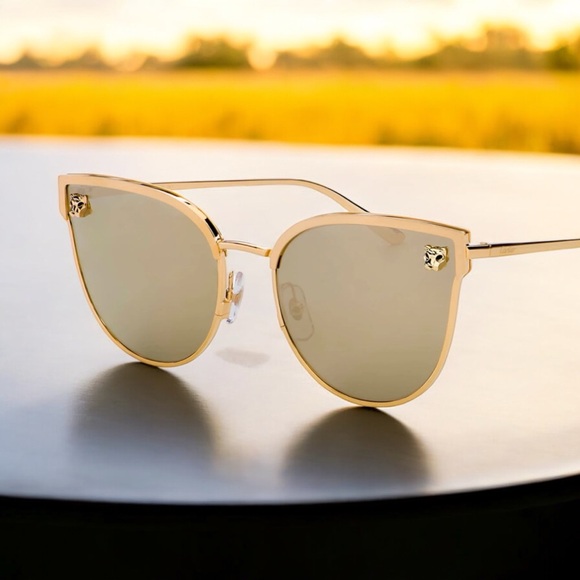 🔥PANTHÈRE DE CARTIER SUNGLASSES NIB! - Picture 11 of 16
